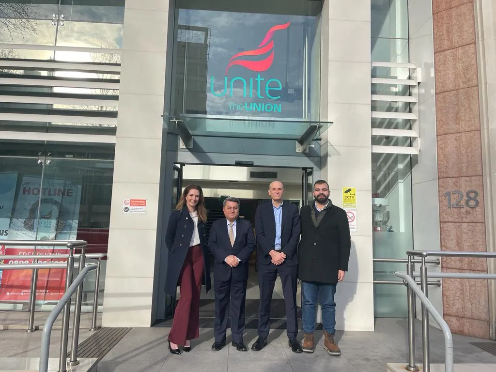 ​​​​​​​Representative of AA in Europe meets delegation from Federation of BTU