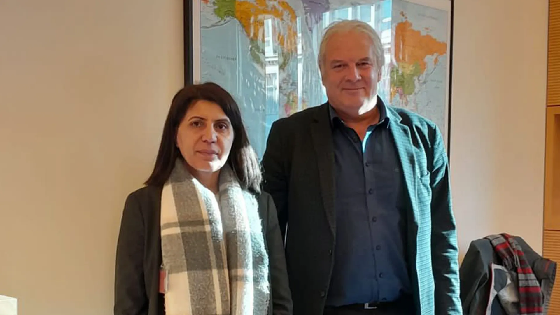 Educational delegation from NE Syria arrives in Germany