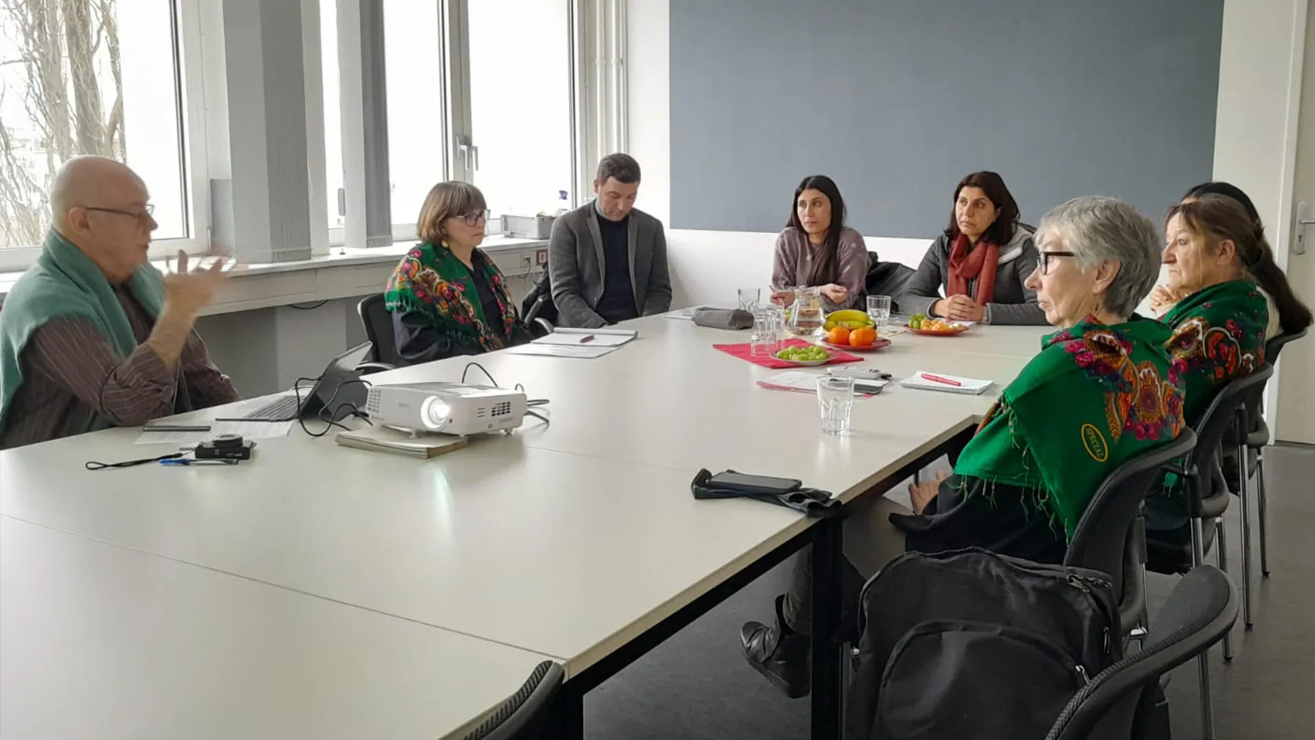 Educational delegation from NE Syria arrives in Germany