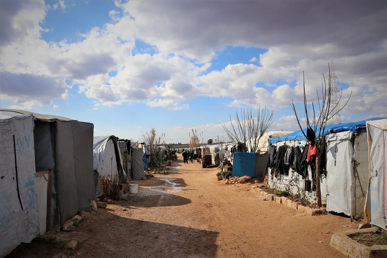 In pictures and videos...Sardam camp houses arrivals from affected areas