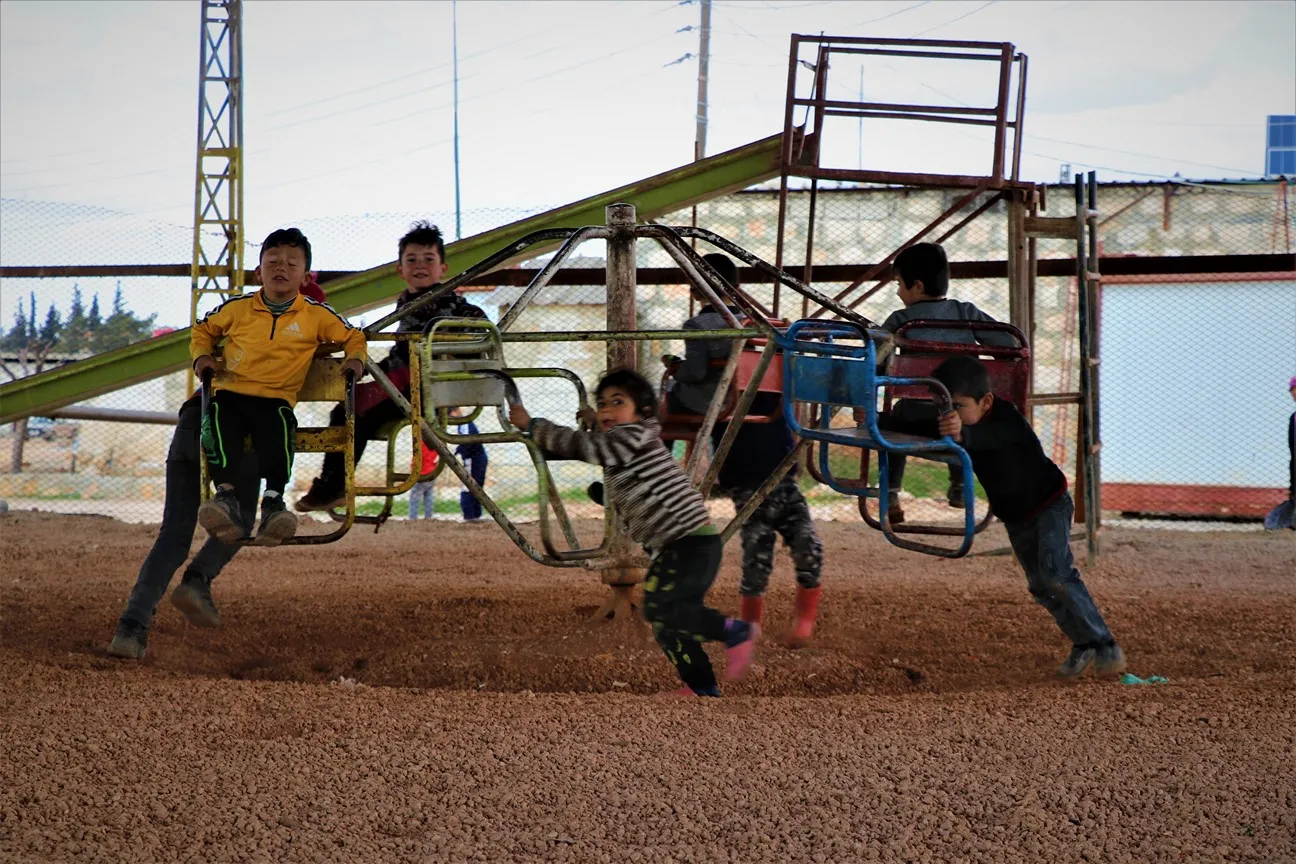 In pictures and videos...Sardam camp houses arrivals from affected areas