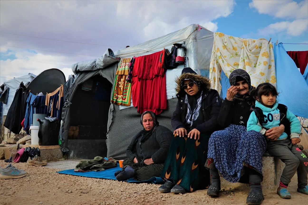 In pictures and videos...Sardam camp houses arrivals from affected areas