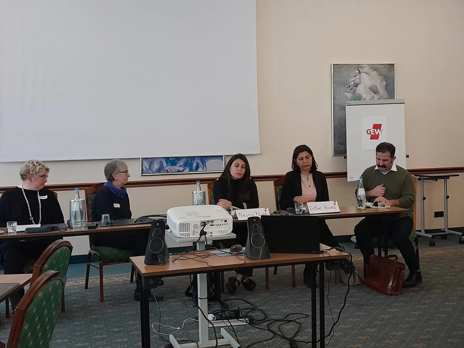 NE Syria's educational delegation participates in conference of GEF