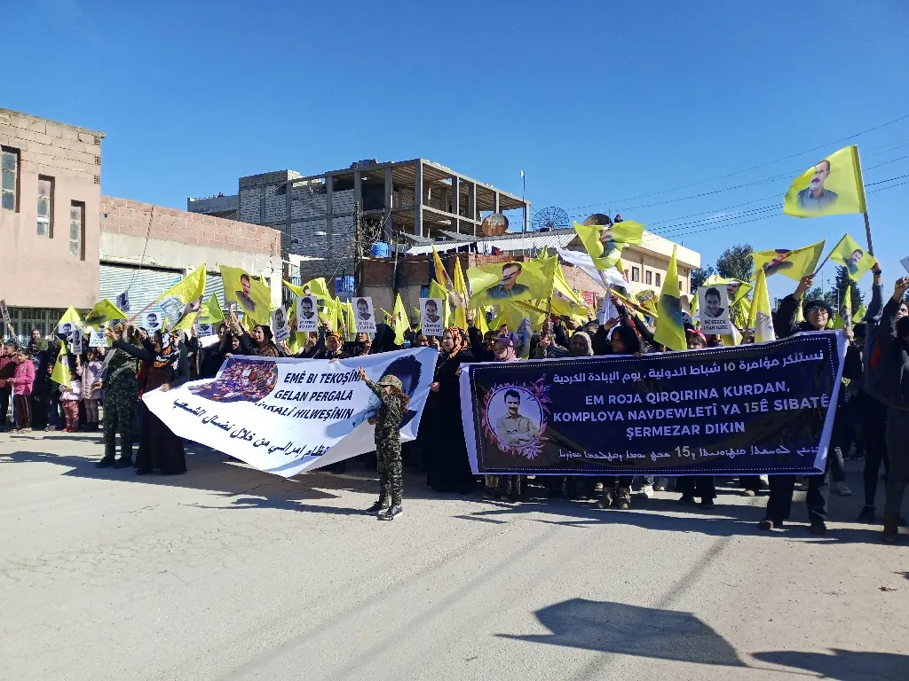 Protests in Jazera, Euphrates regions denounce international conspiracy
