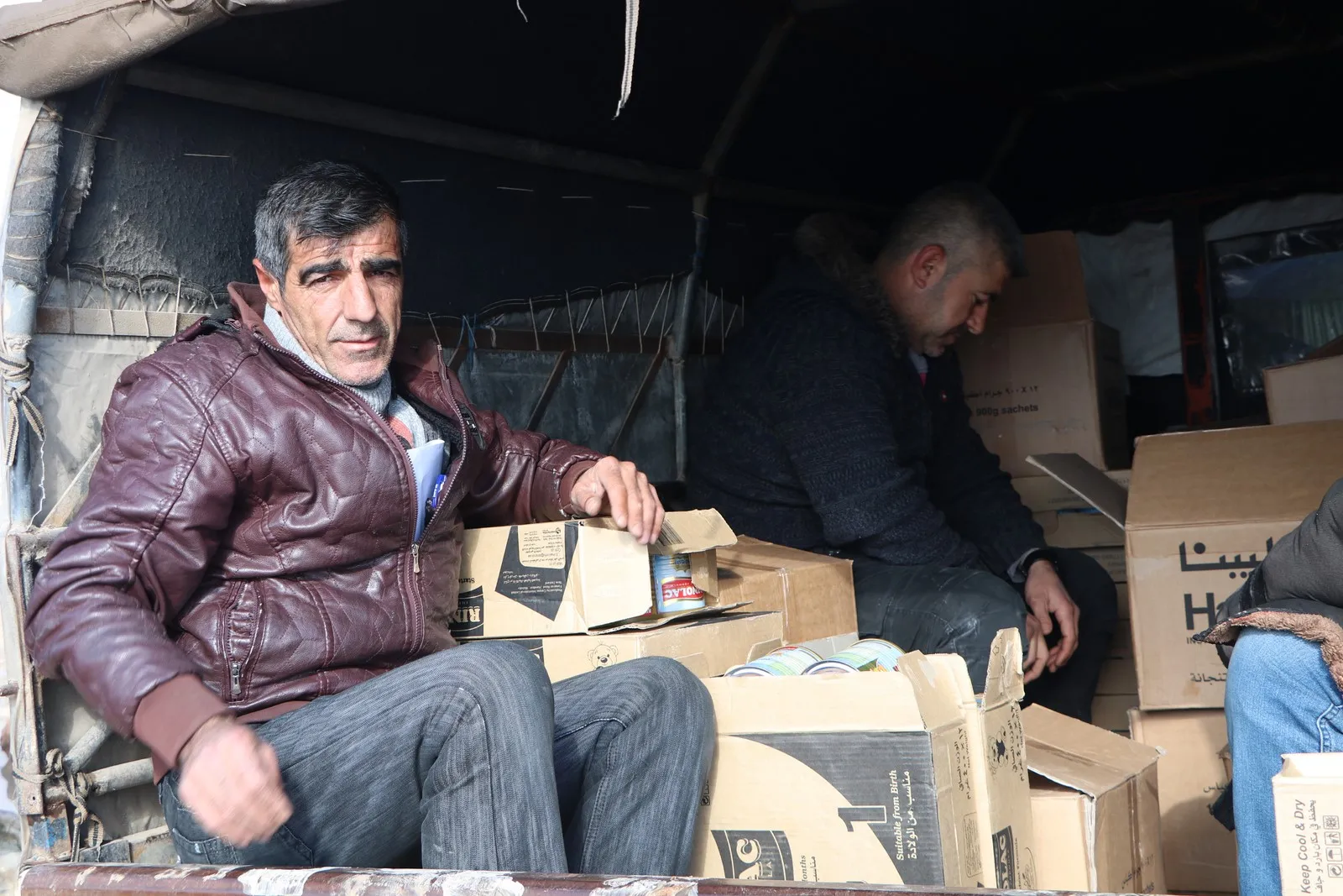 Thousand families arrive from the city of Aleppo to Shahba Canton and besieged Sherawa district
