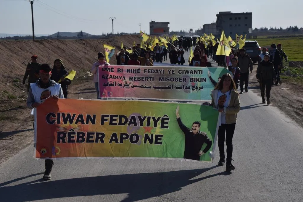 ​​​​​​​Thousands in Euphrates region demonstrate against international conspiracy