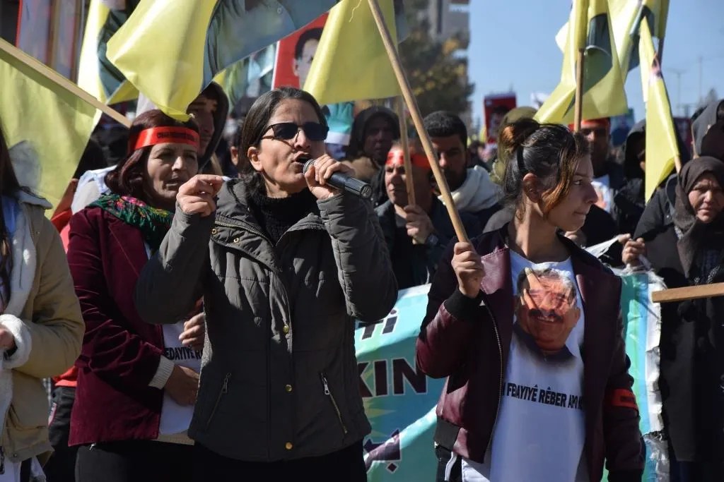 ​​​​​​​Thousands in Euphrates region demonstrate against international conspiracy
