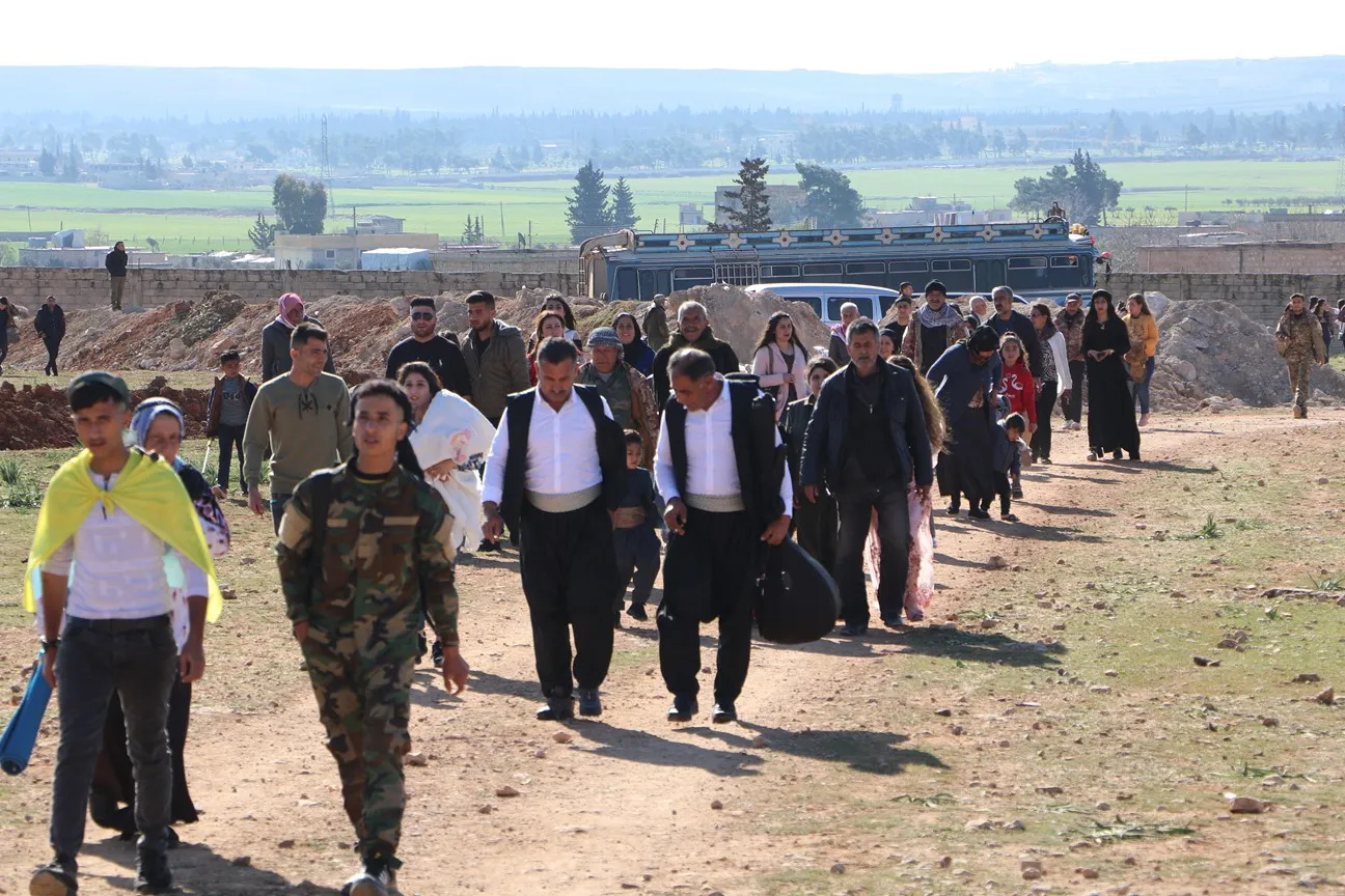 ​​​​​​​NE Syria's people head to squares for Newroz
