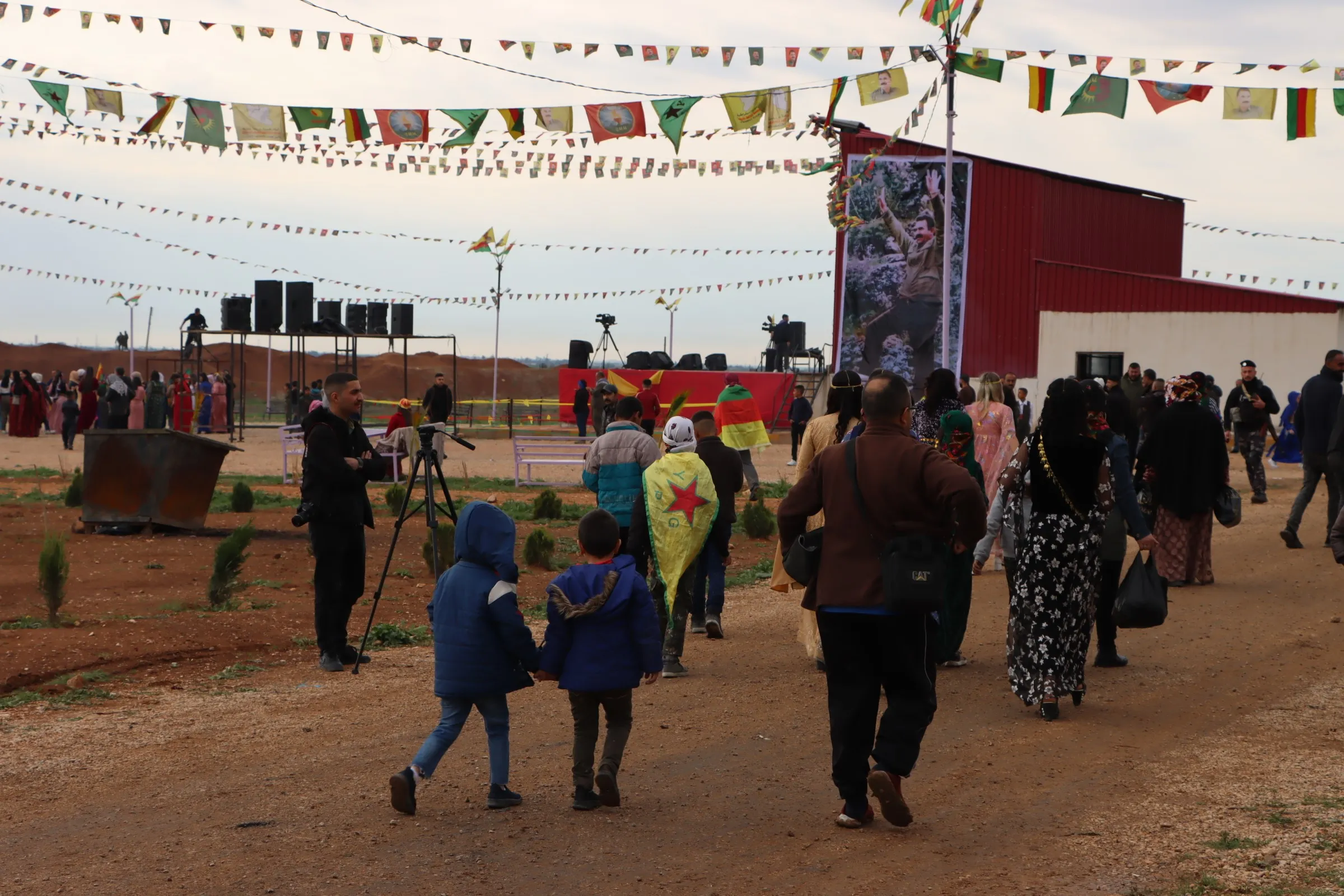 ​​​​​​​NE Syria's people head to squares for Newroz
