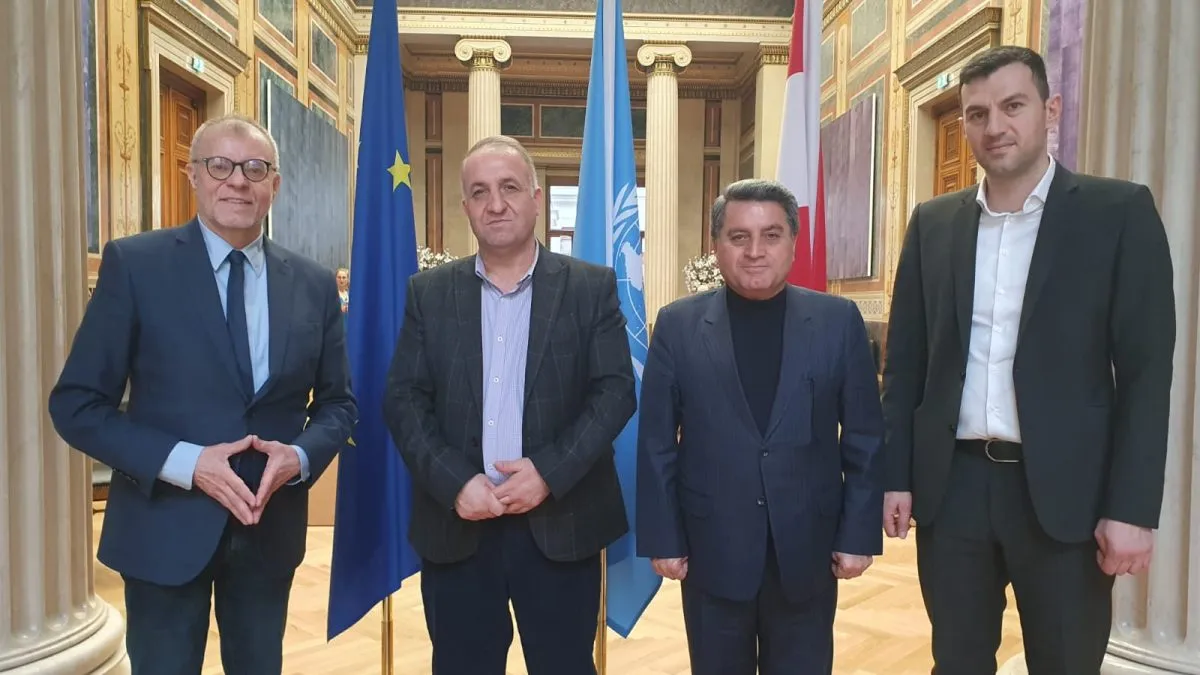​​​​​​​AANES's delegation meets members in Austrian Parliament