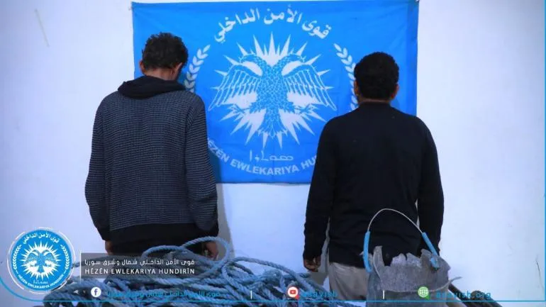 Internal Security Forces arrests 2 people involved in archaeological excavations