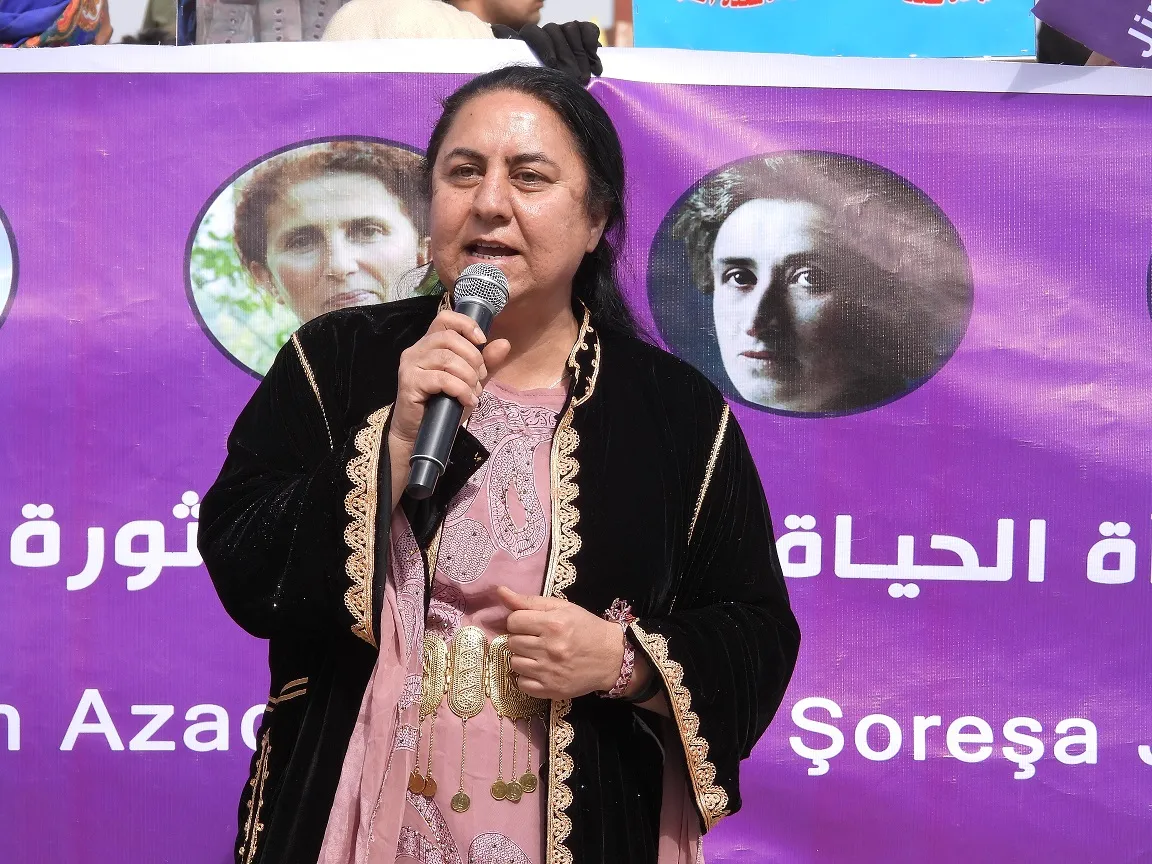 Mass rallies in Kobani, Manbij, Tabqa on occasion of March 8