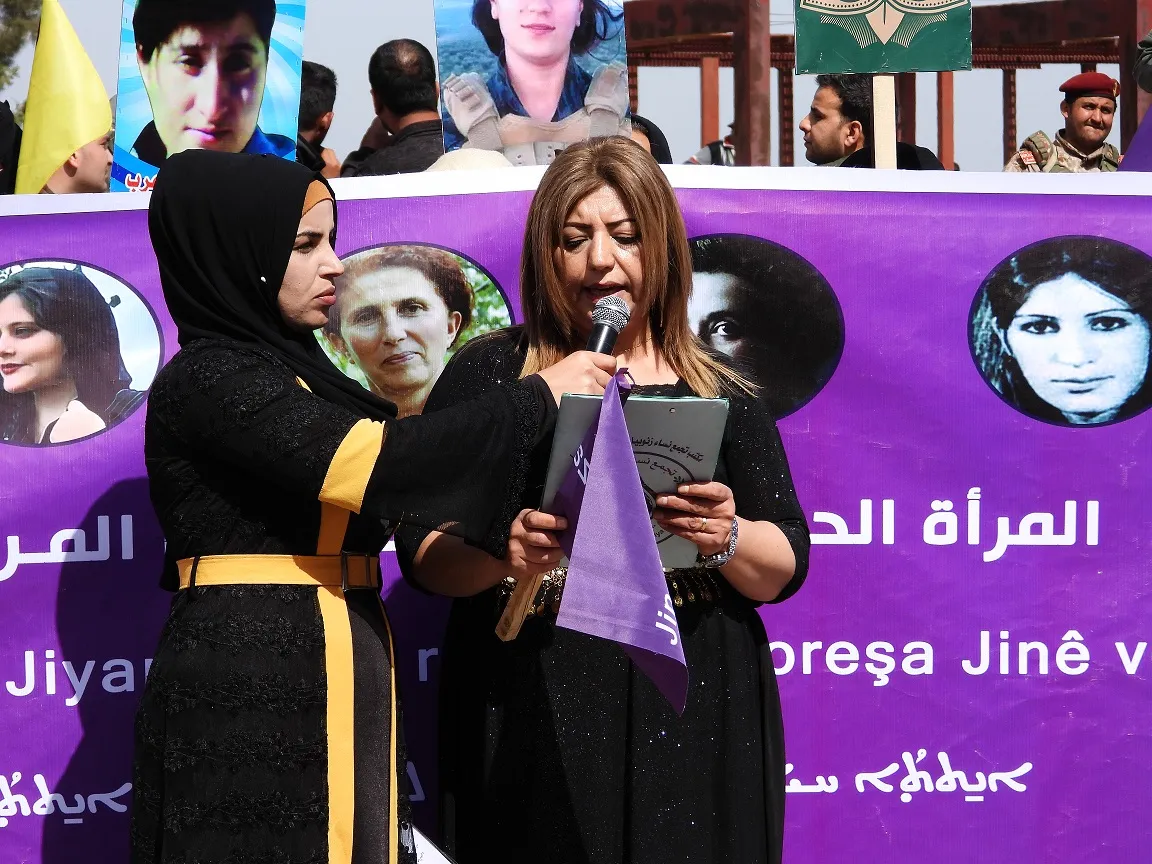 Mass rallies in Kobani, Manbij, Tabqa on occasion of March 8
