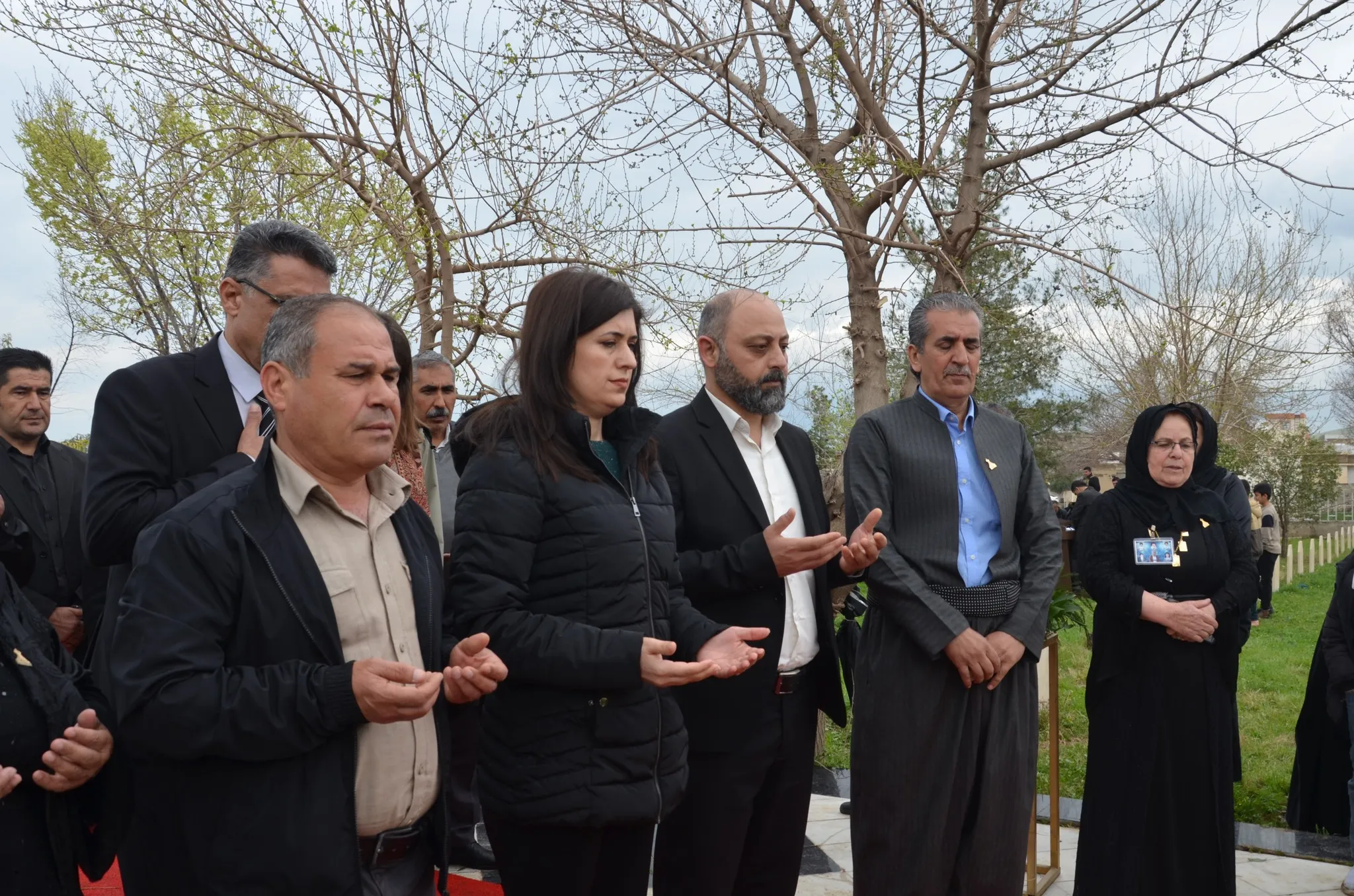 AANES- PYD participate in the 35th anniversary ceremony for Halabça