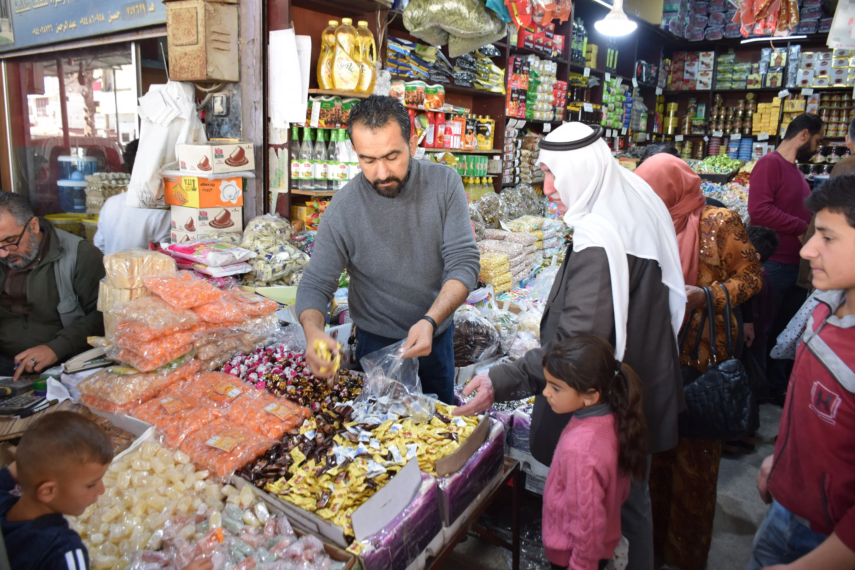 Eid preparations and crowded markets