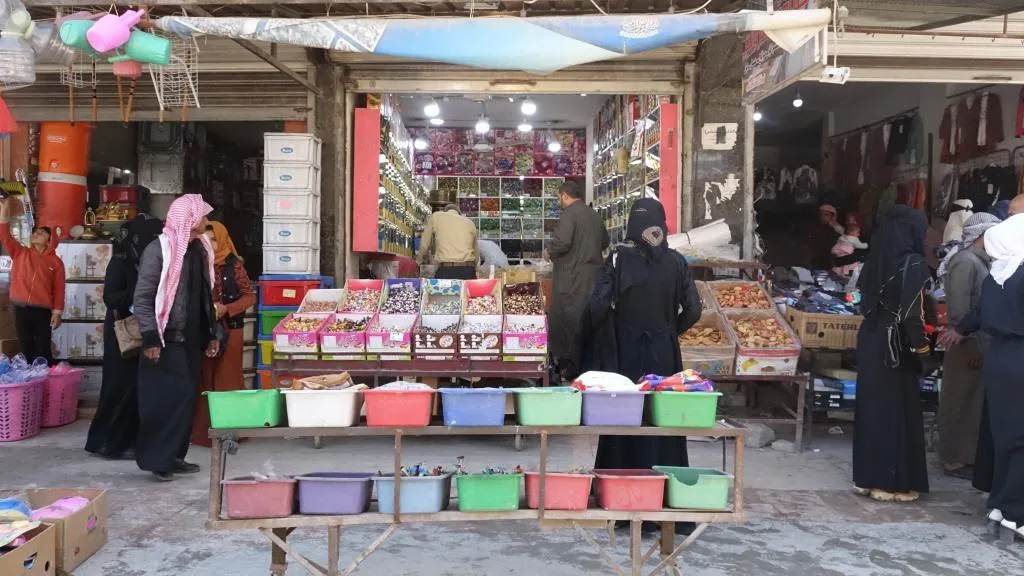 Eid preparations and crowded markets