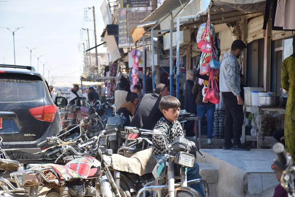 Eid preparations and crowded markets