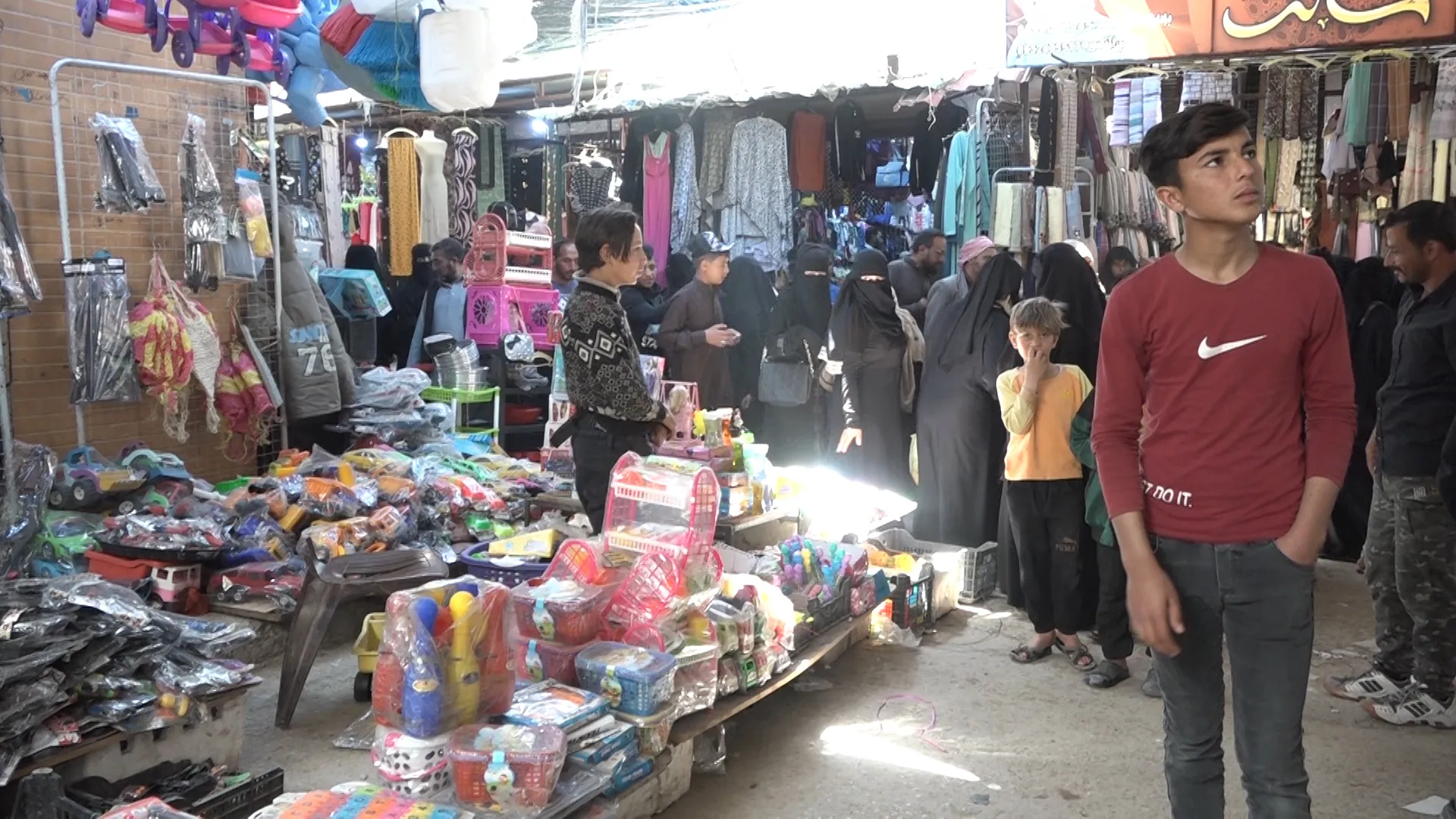 Eid preparations and crowded markets