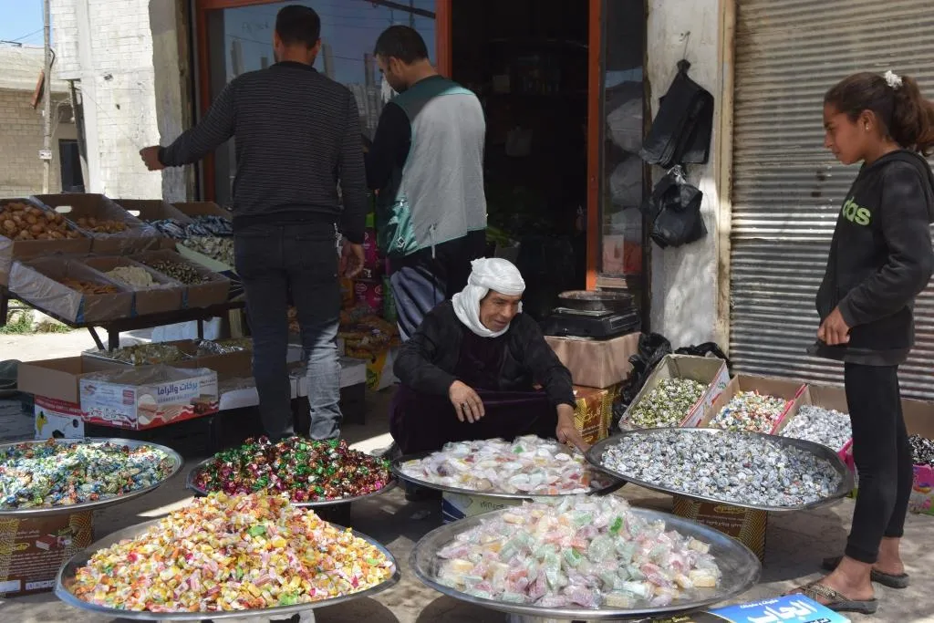 Eid preparations and crowded markets