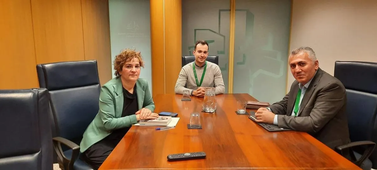 AANES's discusses developing health sector with Basque Support Agency
