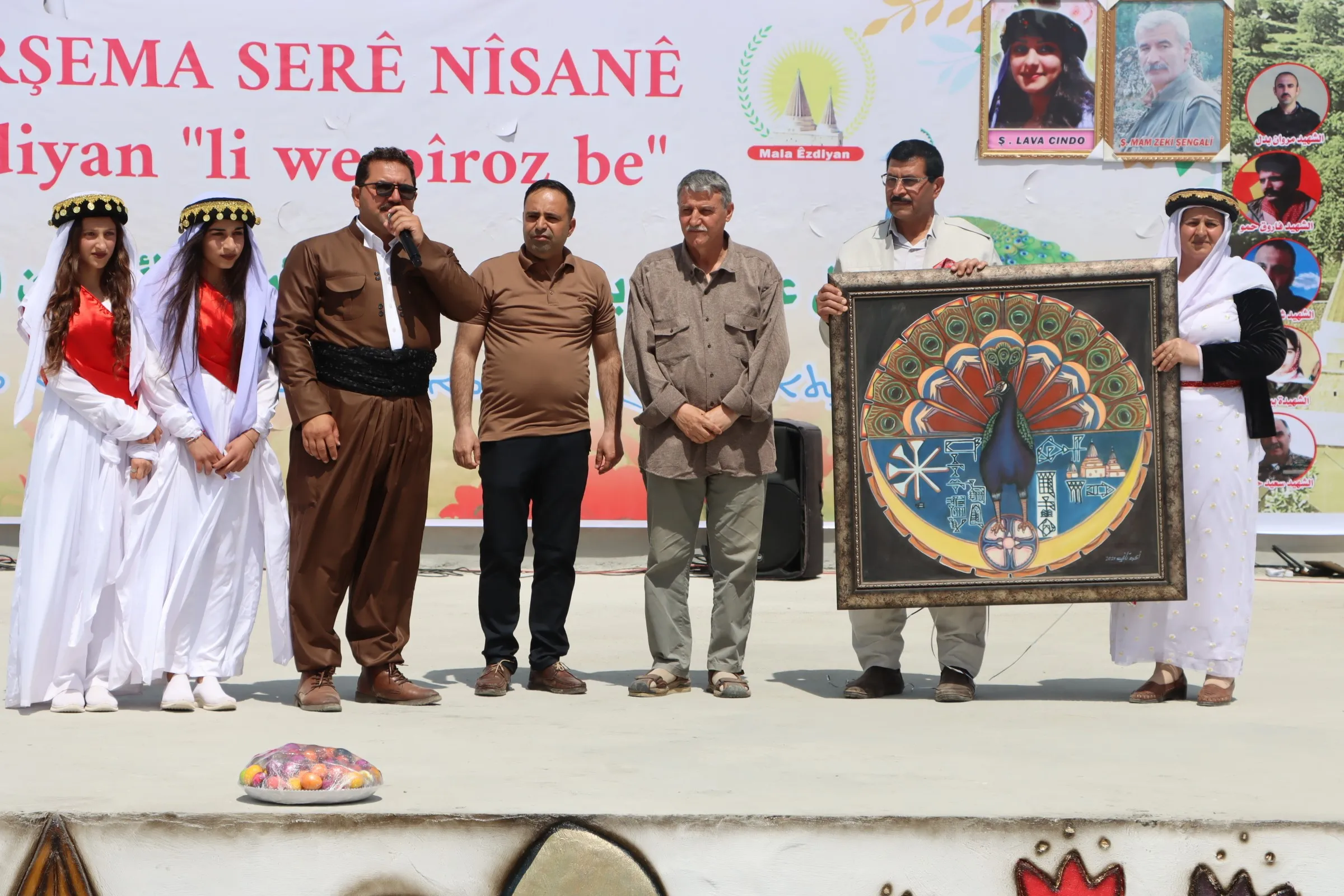 ​​​​​​​Participants in Yazidi New Year's celebration praise AANES's initiative