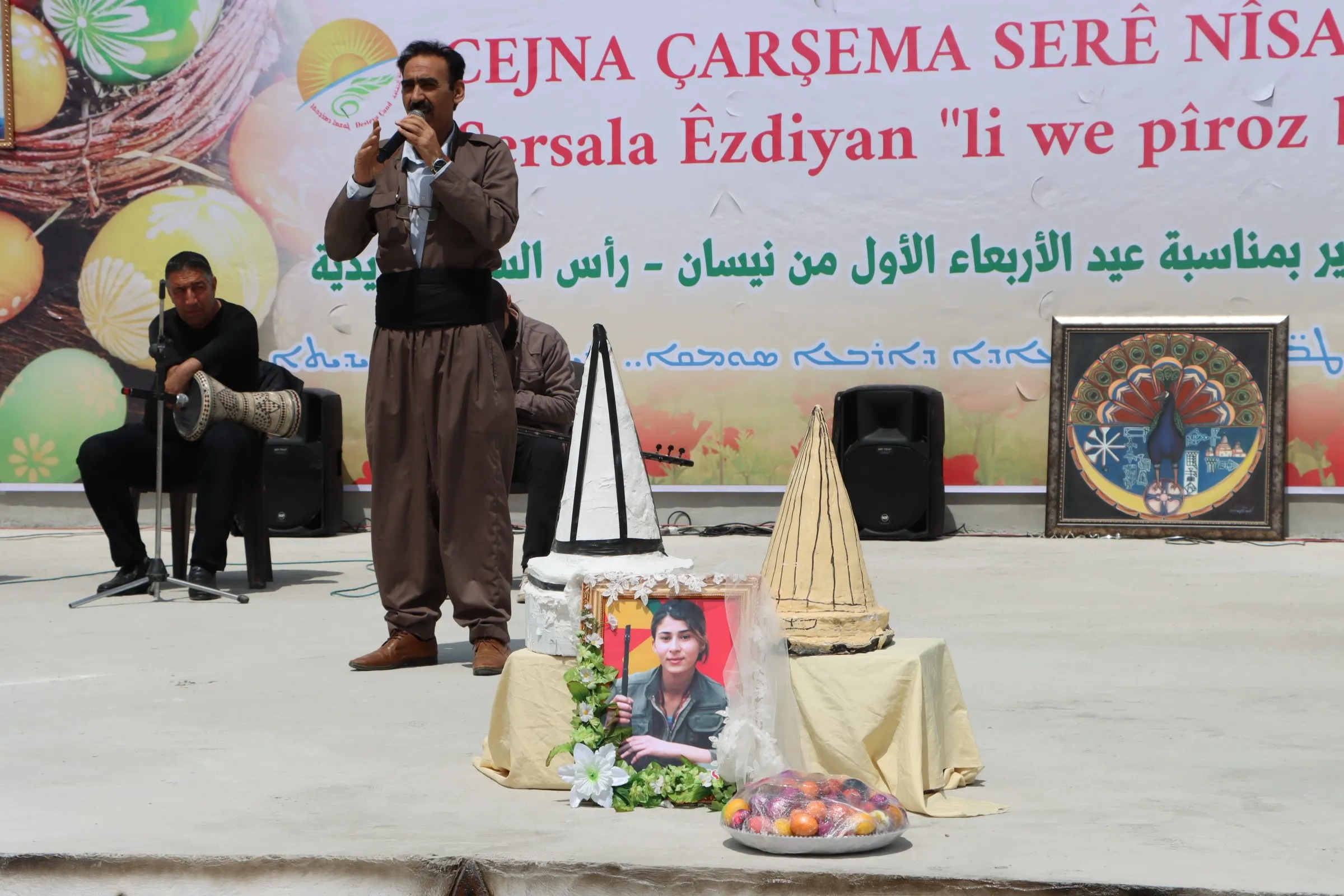 ​​​​​​​Participants in Yazidi New Year's celebration praise AANES's initiative