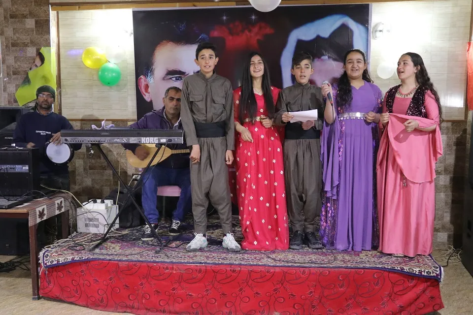 Series of events in NE Syria on Ocalan birthday