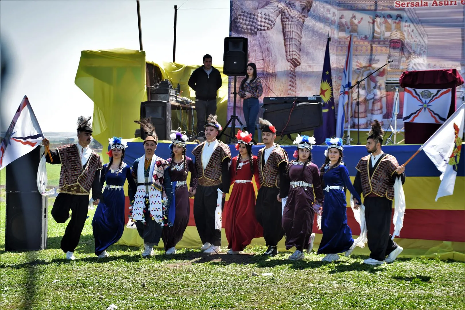 ​​​​​​​From Newroz to Akitu…Hasakah components celebrate on Akitu holiday