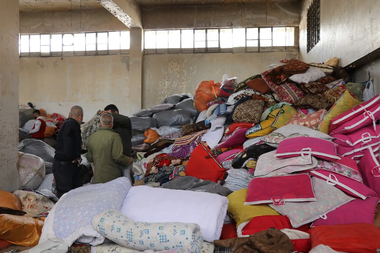 ​​​​​​​What is the fate of aid that provided by Sulaymaniyah people?