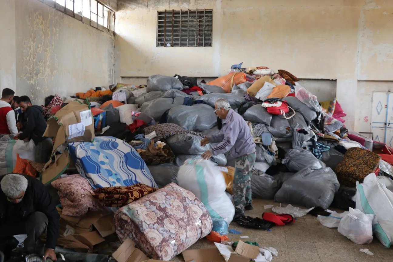 ​​​​​​​What is the fate of aid that provided by Sulaymaniyah people?