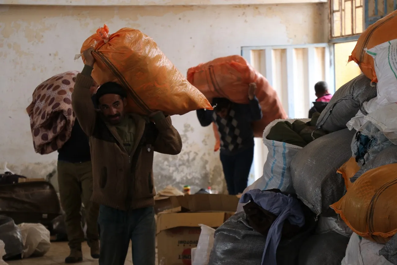 ​​​​​​​What is the fate of aid that provided by Sulaymaniyah people?