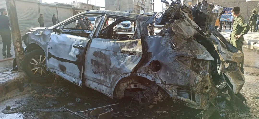 MMC: Explosion mine with a car in Manbij city
