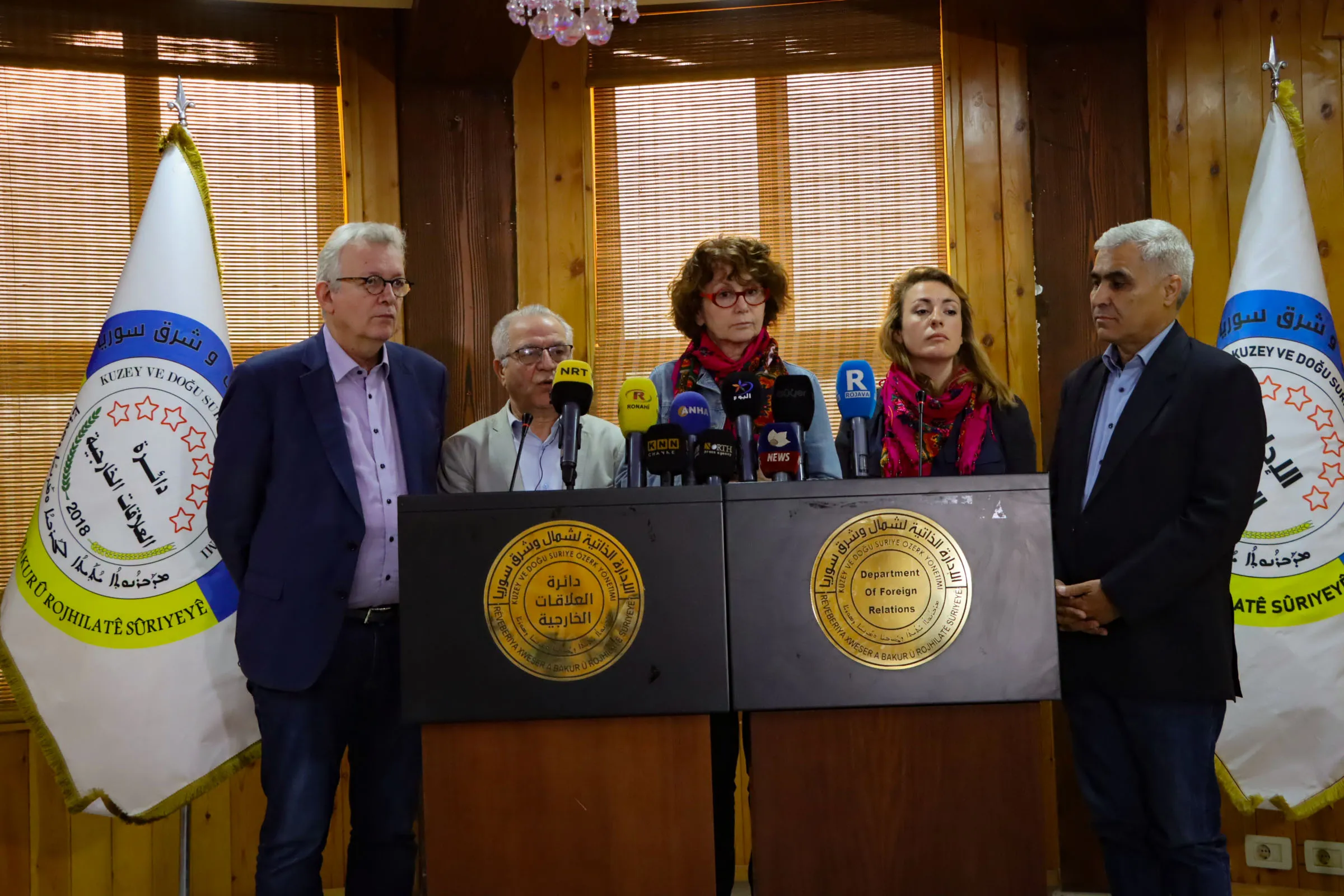 ​​​​​​​French delegation praises AANES model