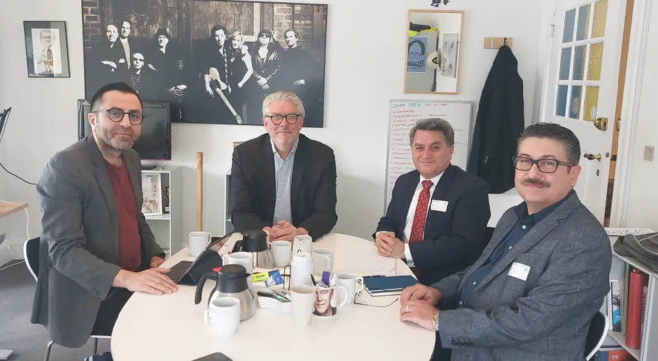 ​​​​​​​AANES’ delegation meets political delegation in Denmark parliament