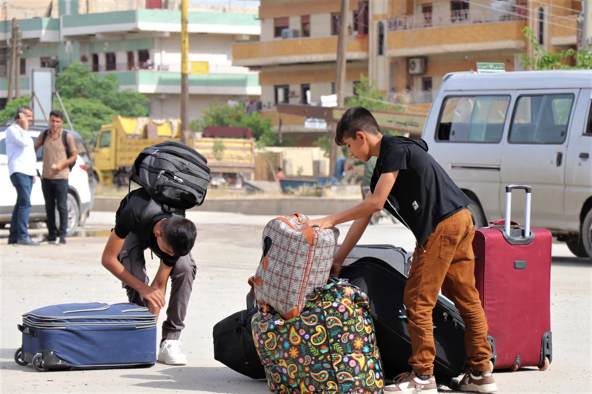 AANES evacuates first batch of its citizens from Sudan