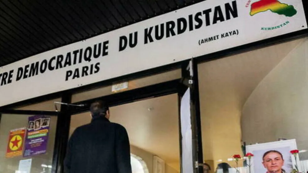 Arrest AKP's mercenary attacked Kurdish Community Center in Paris