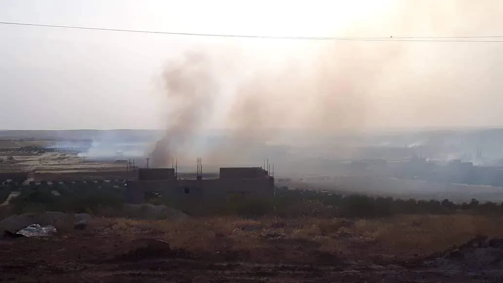 Turkish military escalation in NE Syria