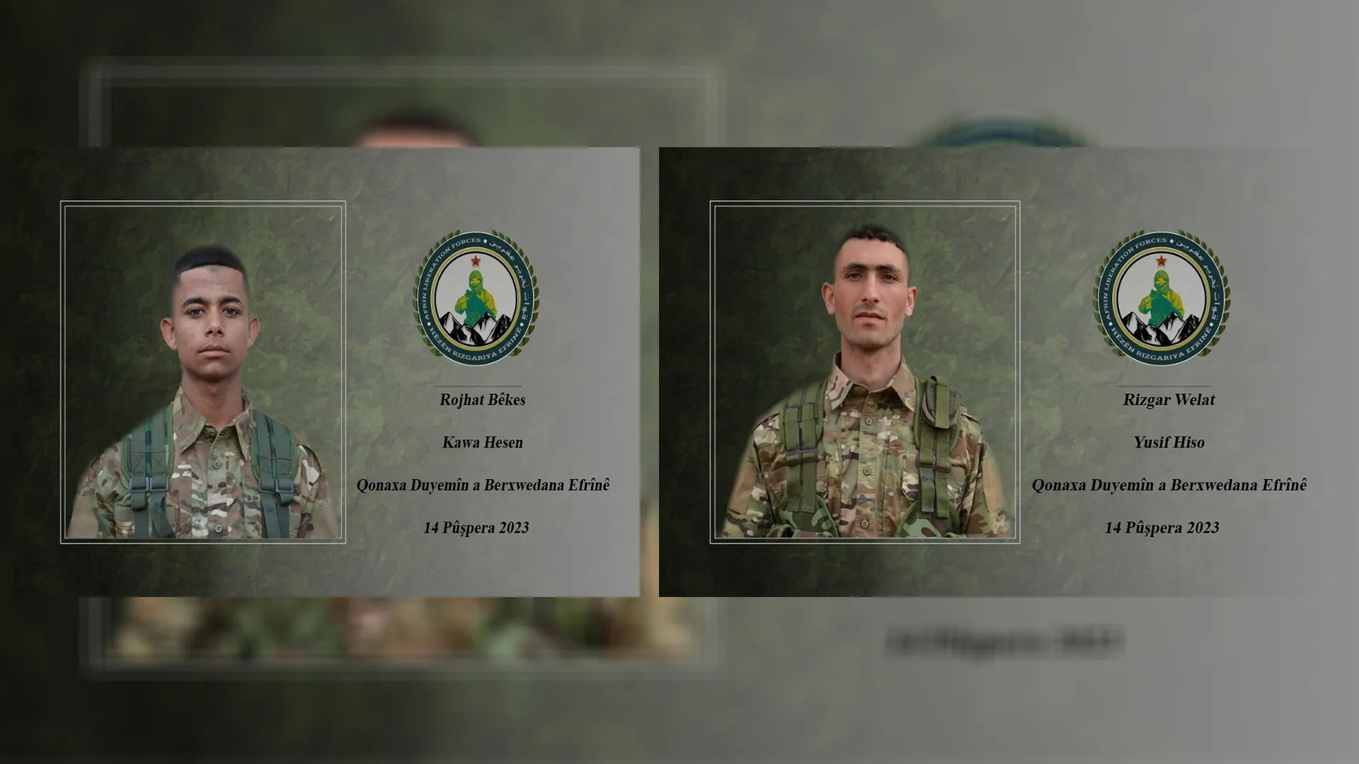 HRE reveal the record two martyrs