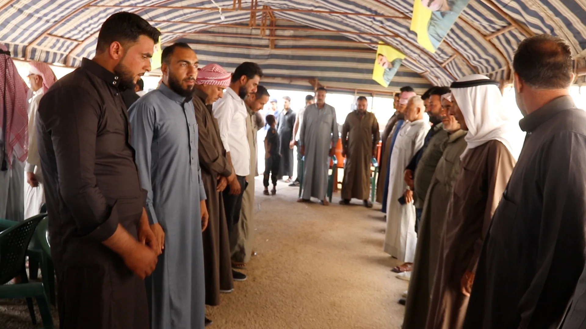 Two sit-in tents to protest ban decision