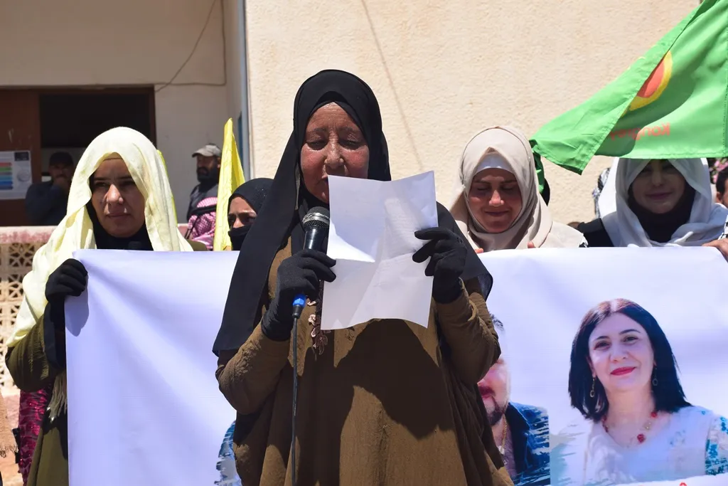 People of Hasaka slam Turkish attacks, leader's isolation
