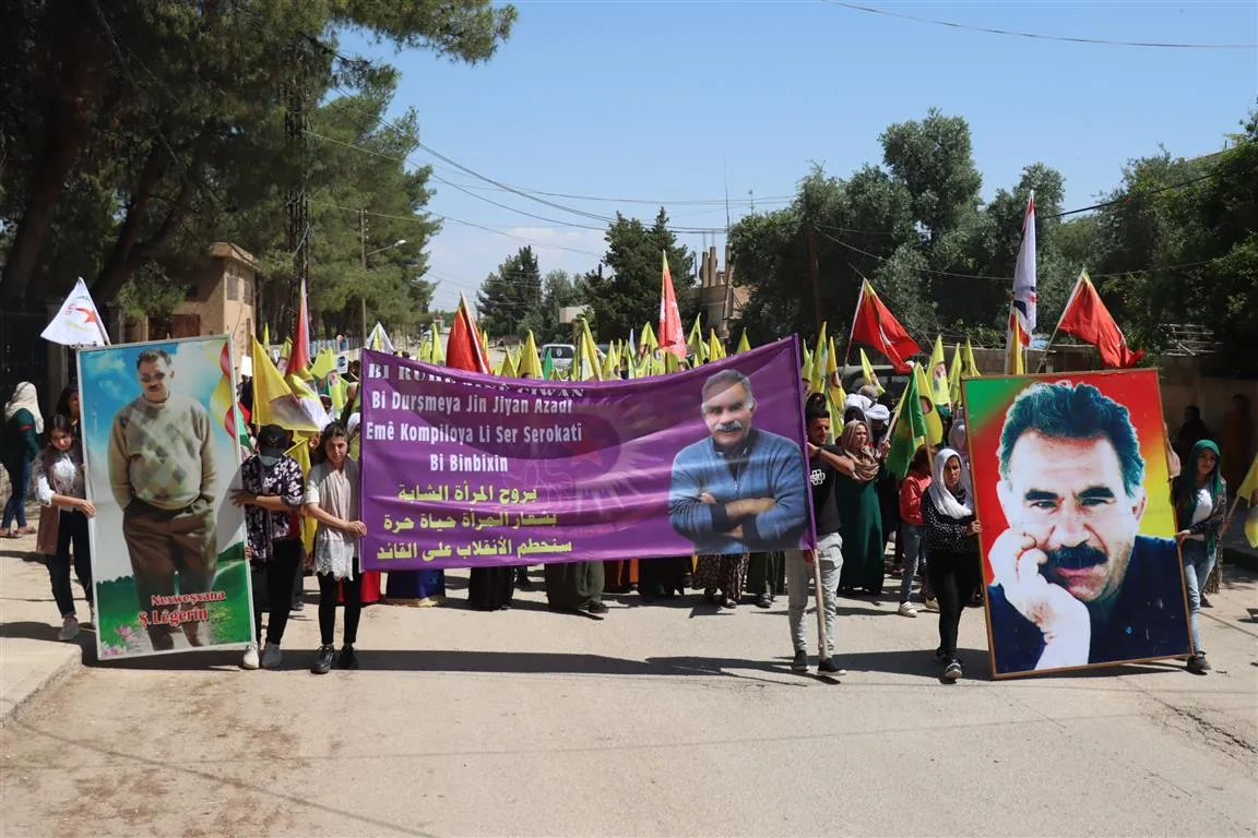 Mass protest slams leader's isolation,Turkish attacks