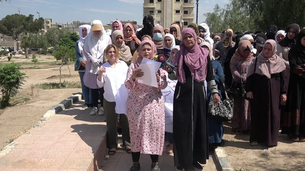 ​​​​​​​Anger-condemnation of Turkish occupation violations against woman in occupied areas