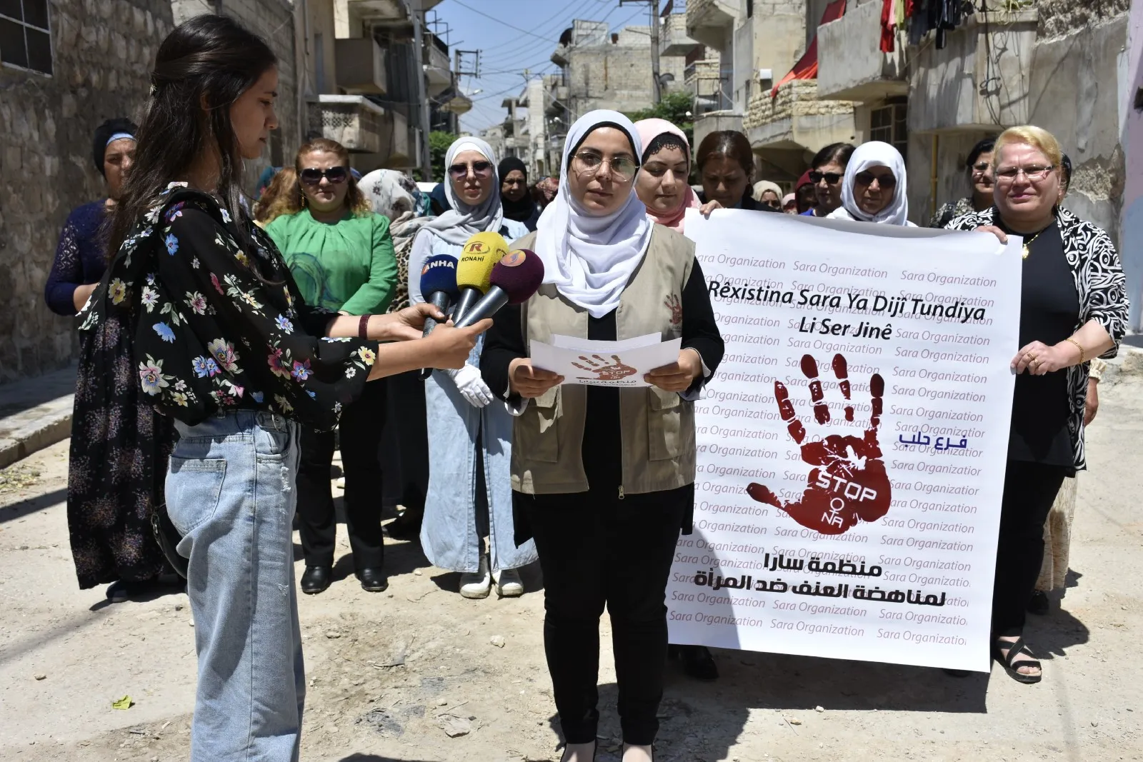 ​​​​​​​Anger-condemnation of Turkish occupation violations against woman in occupied areas