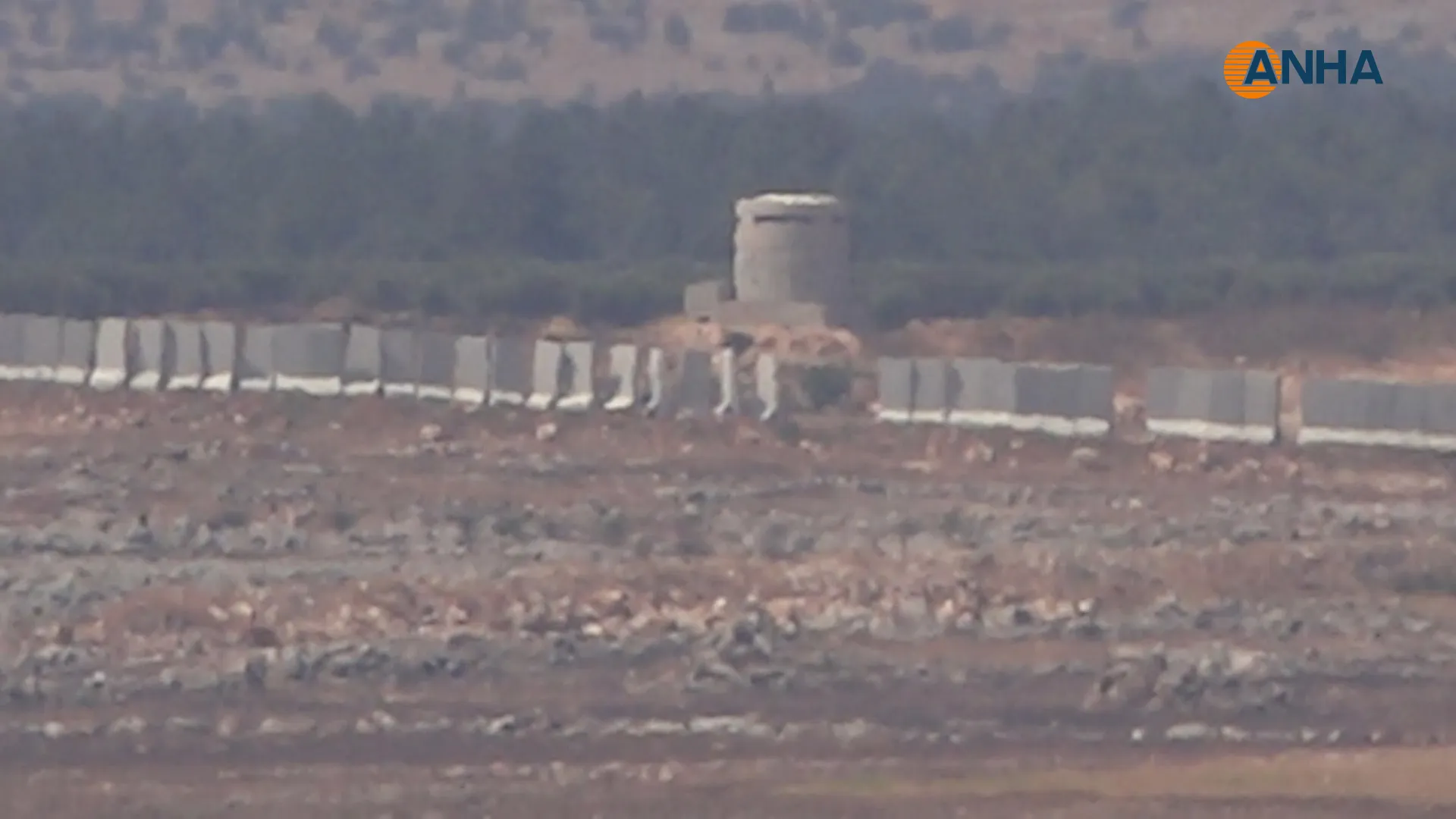 Human rights organization: Turkey builds a separation wall in  occupied Sherawa