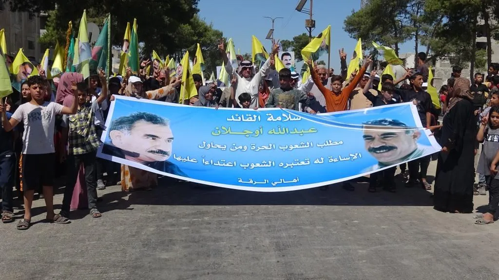 Protesters: We will rise up against anyone tries to harm leader Ocalan