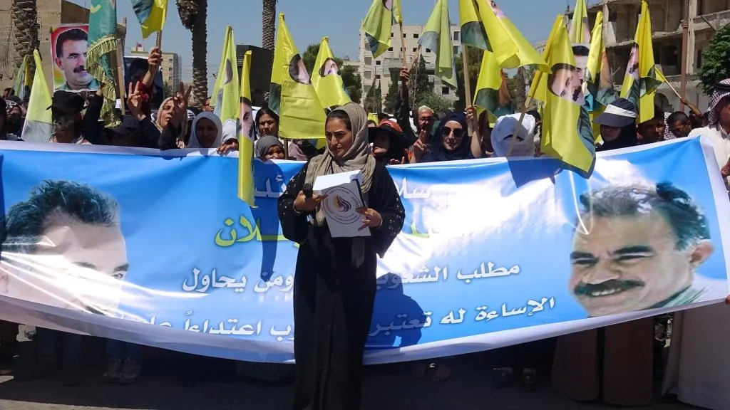 Protesters: We will rise up against anyone tries to harm leader Ocalan