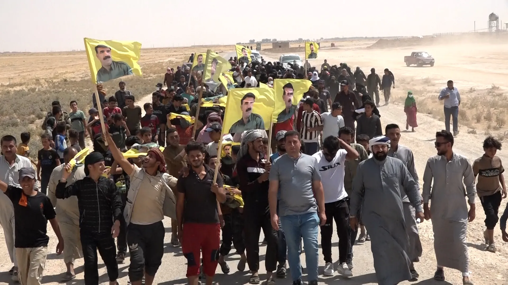 NE Syria's Organisations, Councils slam threats of Turkish occupation against leader Ocalan