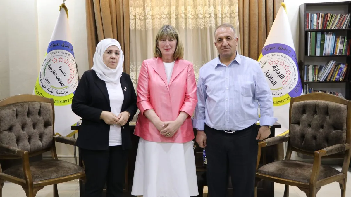 High-ranking UN official visits AANES areas