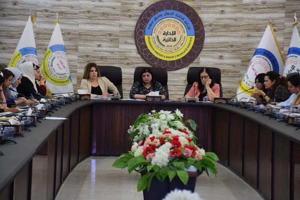 AANES Women's Coordination holds its semi- annual meeting