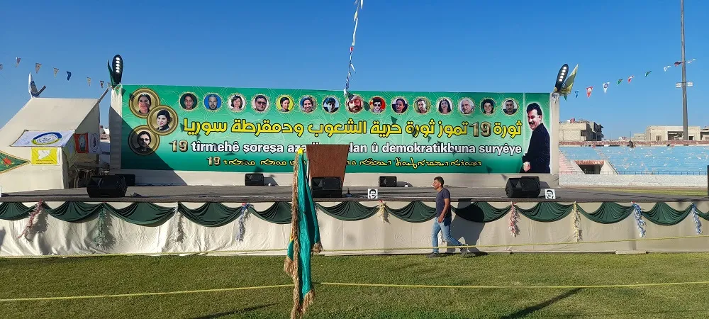 NE Syria celebrates of 11th anniversary of July 19 revolution